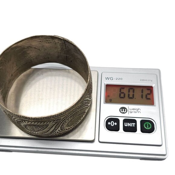 Handmade Berber Bracelet Old Moroccan Bangle Ethnic Tribal African Bracelet - Picture 7 of 7